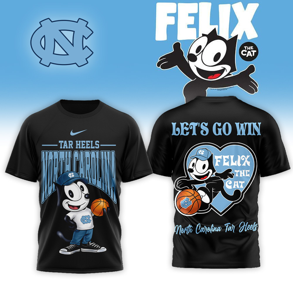 North Carolina Tar Heels , Premium Ncaa Hoop Felix Classic 3D Shirt Nth1
