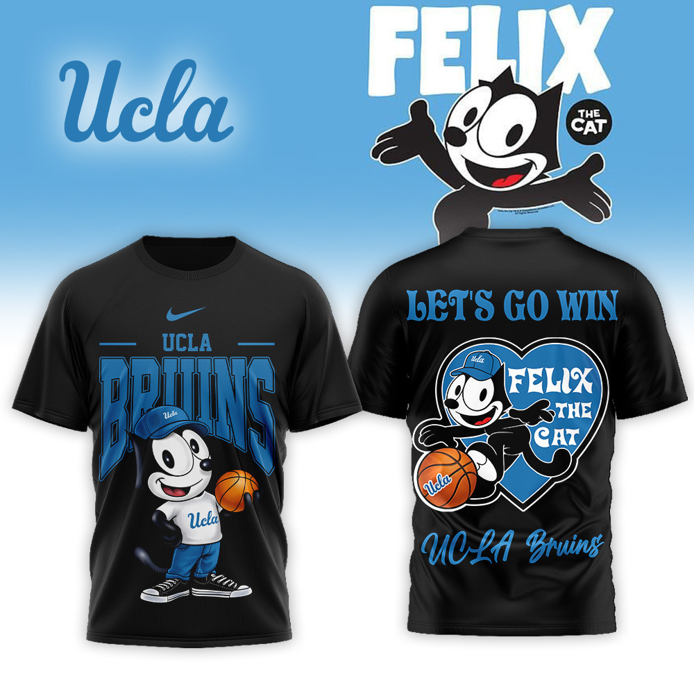 Ucla Bruins , Premium Ncaa Hoop Felix Classic 3D Shirt Nth1