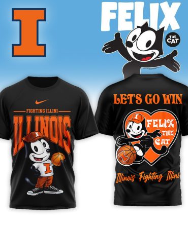 Illinois Fighting Illini , Premium Ncaa Hoop Felix Classic 3D Shirt Nth1