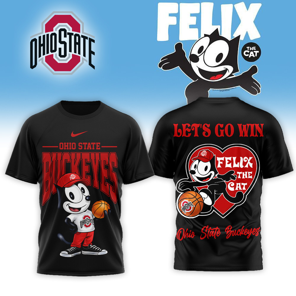 Ohio State Buckeyes , Premium Ncaa Hoop Felix Classic 3D Shirt Nth1