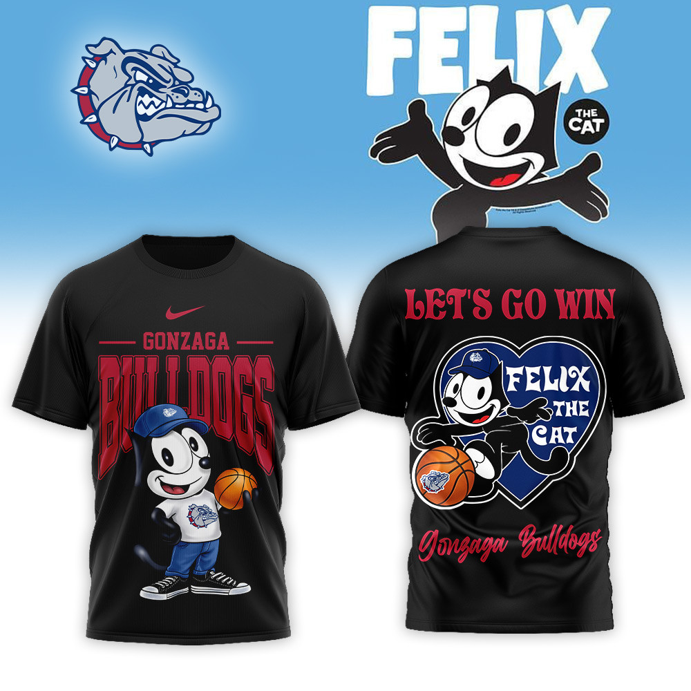 Gonzaga Bulldogs , Premium Ncaa Hoop Felix Classic 3D Shirt Nth1