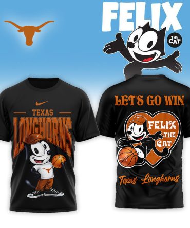 Texas Longhorns , Premium Ncaa Hoop Felix Classic 3D Shirt Nth1