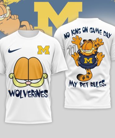 Michigan Wolverines , Premium Ncaa No King On Game Day 3D Shirt Nth1