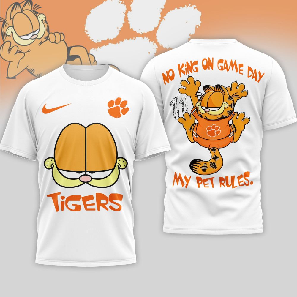 Clemson Tigers , Premium Ncaa No King On Game Day 3D Shirt Nth1