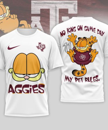 Texas A&M Aggies , Premium Ncaa No King On Game Day 3D Shirt Nth1