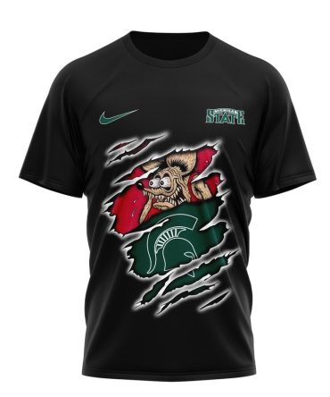 Michigan State Spartans , Premium Ncaa Varsity Savage 3D Shirt Nth1