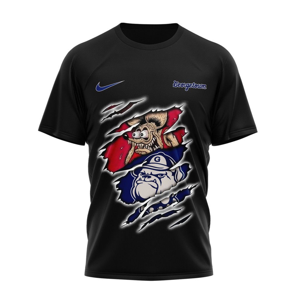 Georgetown Hoyas , Premium Ncaa Varsity Savage 3D Shirt Nth1