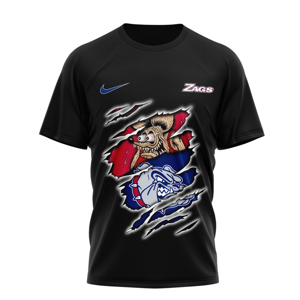 Gonzaga Bulldogs , Premium Ncaa Varsity Savage 3D Shirt Nth1