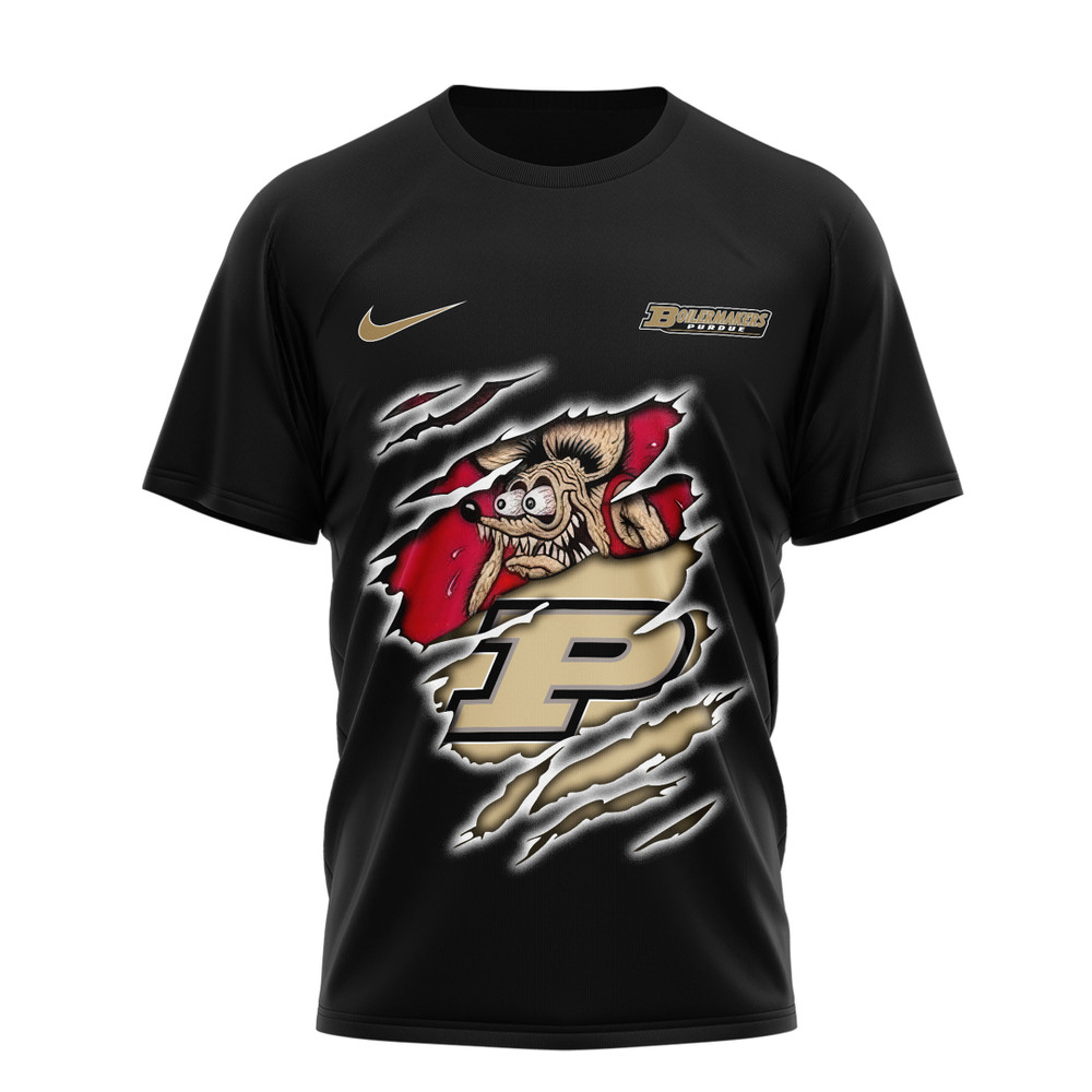 Purdue Boilermakers , Premium Ncaa Varsity Savage 3D Shirt Nth1