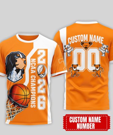 Tennessee Volunteers , Premium Ncaa Court Kings 2026 3D T-Shirt Nth1