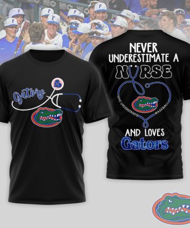 Florida Gators , Premium Ncaa Game Day Nurse 3D T-Shirt Nth1