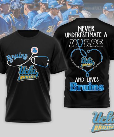 Ucla Bruins , Premium Ncaa Game Day Nurse 3D T-Shirt Nth1