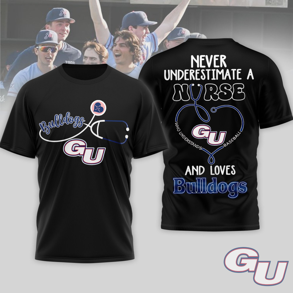 Gonzaga Bulldogs , Premium Ncaa Game Day Nurse 3D T-Shirt Nth1