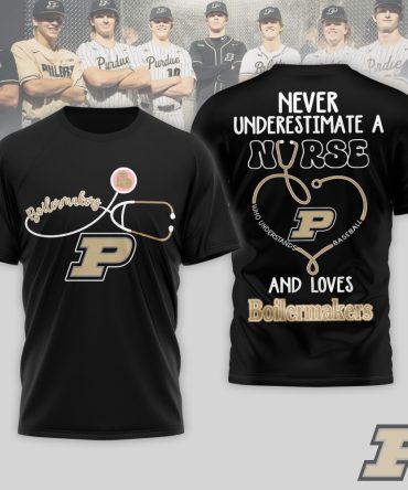 Purdue Boilermakers , Premium Ncaa Game Day Nurse 3D T-Shirt Nth1