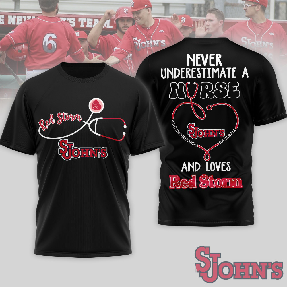 St. John’S Red Storm , Premium Ncaa Game Day Nurse 3D T-Shirt Nth1