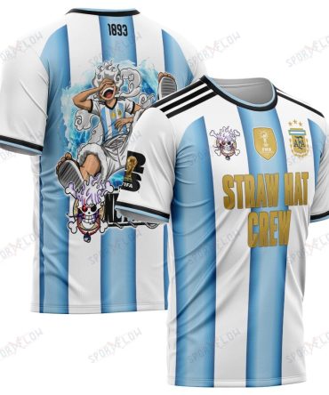 Argentina X Op Sun God Nika Gear 5 World Cup 2026 All Over Print Jersey Shirt Hoodie