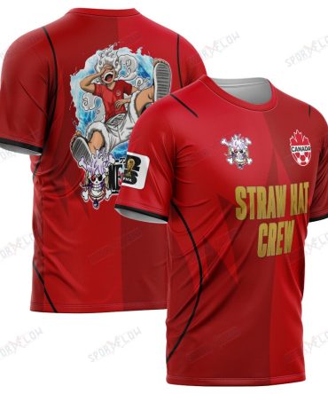 Canada X Op Sun God Nika Gear 5 World Cup 2026 All Over Print Jersey Shirt Hoodie