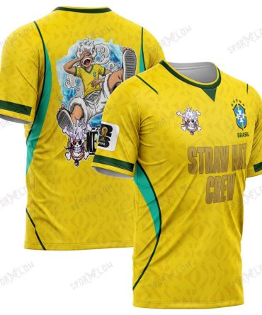 Brazil X Op Sun God Nika Gear 5 World Cup 2026 All Over Print Jersey Shirt Hoodie