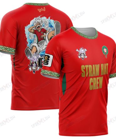 Morocco X Op Sun God Nika Gear 5 World Cup 2026 All Over Print Jersey Shirt Hoodie