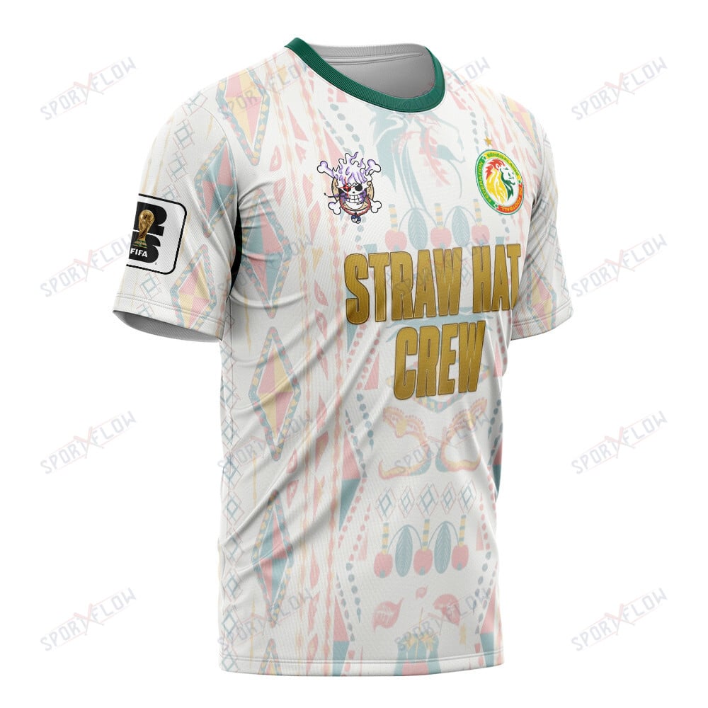 Senegal X Op Sun God Nika Gear 5 World Cup 2026 All Over Print Jersey Shirt Hoodie - Image 2
