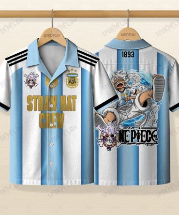 Argentina X Op Sun God Nika Gear 5 World Cup 2026 Hawaiian Shirt