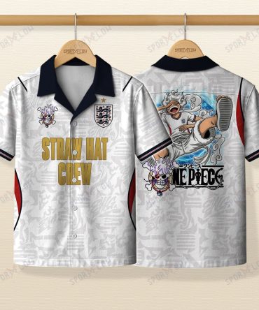 England X Op Sun God Nika Gear 5 World Cup 2026 Hawaiian Shirt