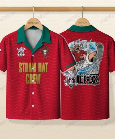 Portugal X Op Sun God Nika Gear 5 World Cup 2026 Hawaiian Shirt