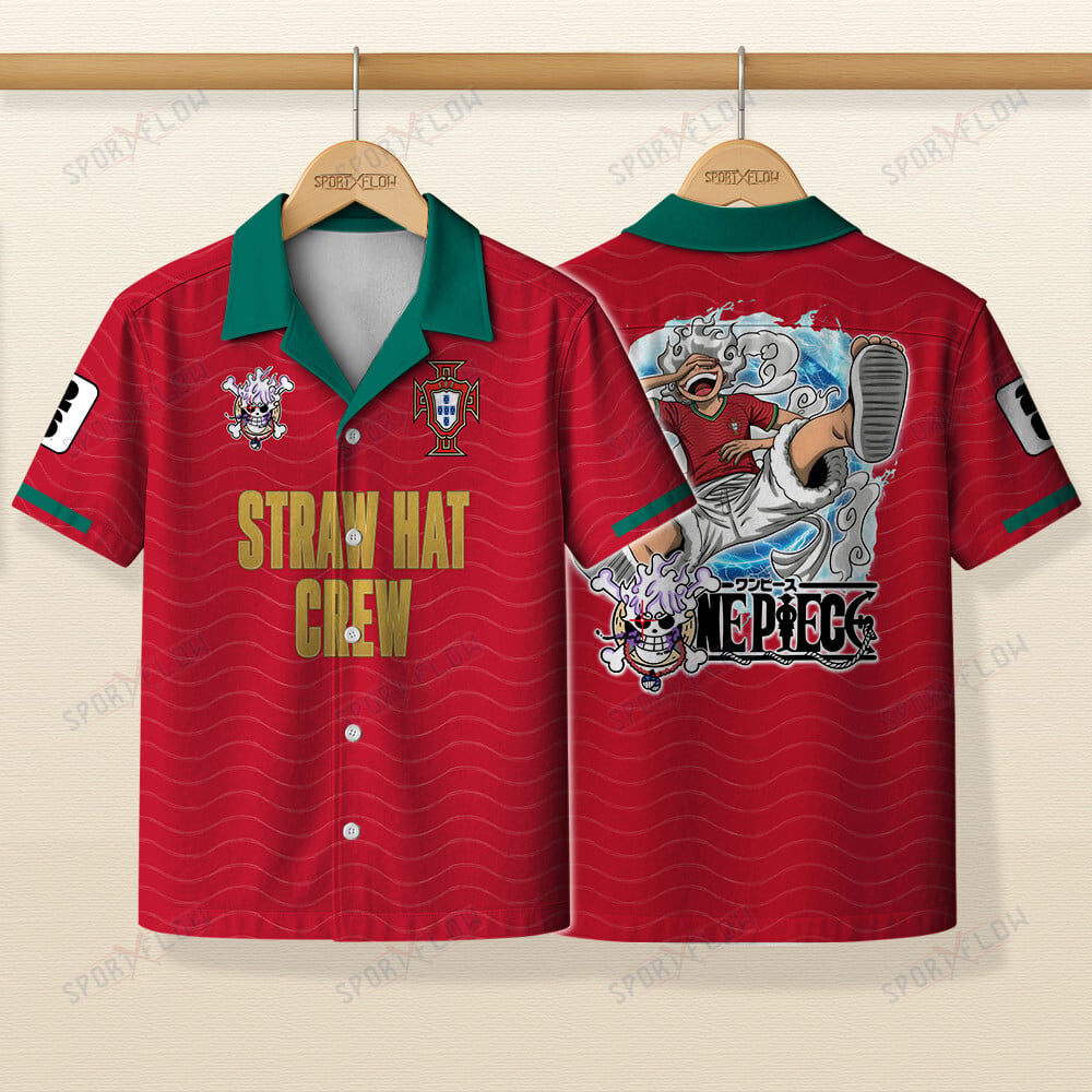 Portugal X Op Sun God Nika Gear 5 World Cup 2026 Hawaiian Shirt