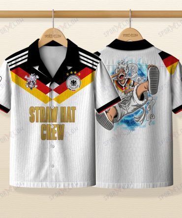 Germany X Op Sun God Nika Gear 5 World Cup 2026 Hawaiian Shirt