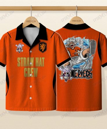 Netherlands X Op Sun God Nika Gear 5 World Cup 2026 Hawaiian Shirt