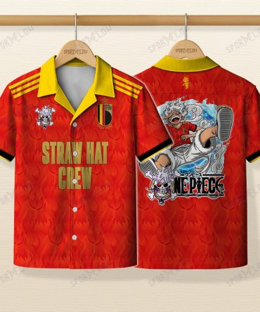 Belgium X Op Sun God Nika Gear 5 World Cup 2026 Hawaiian Shirt