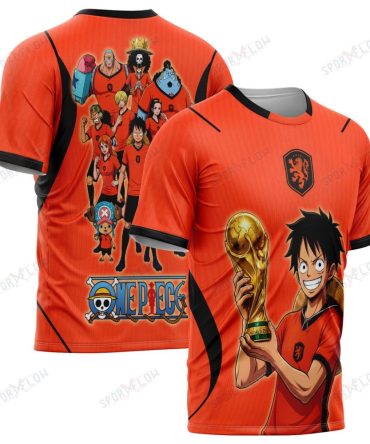 Netherlands X Op Straw Hat Crew World Cup 2026 Champions All Over Print Jersey Shirt Hoodie