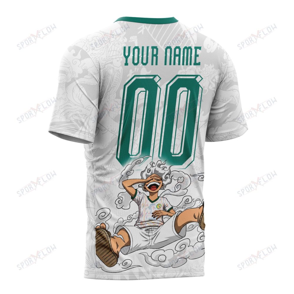 World Cup 2026 Senegal X Op Gear 5 Luffy All Over Print Jersey Shirt Hoodie - Image 3