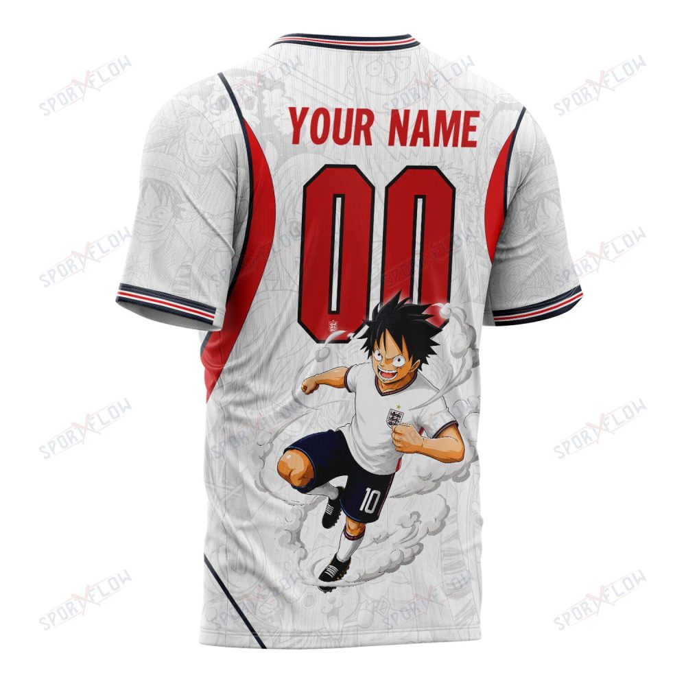 World Cup 2026 England X Op Luffy Awakening Tango Smoke All Over Print Jersey Shirt Hoodie - Image 3
