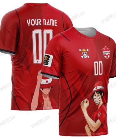 Canada X Op Straw Hat Maple Captain World Cup 2026 All Over Print Jersey Shirt Hoodie