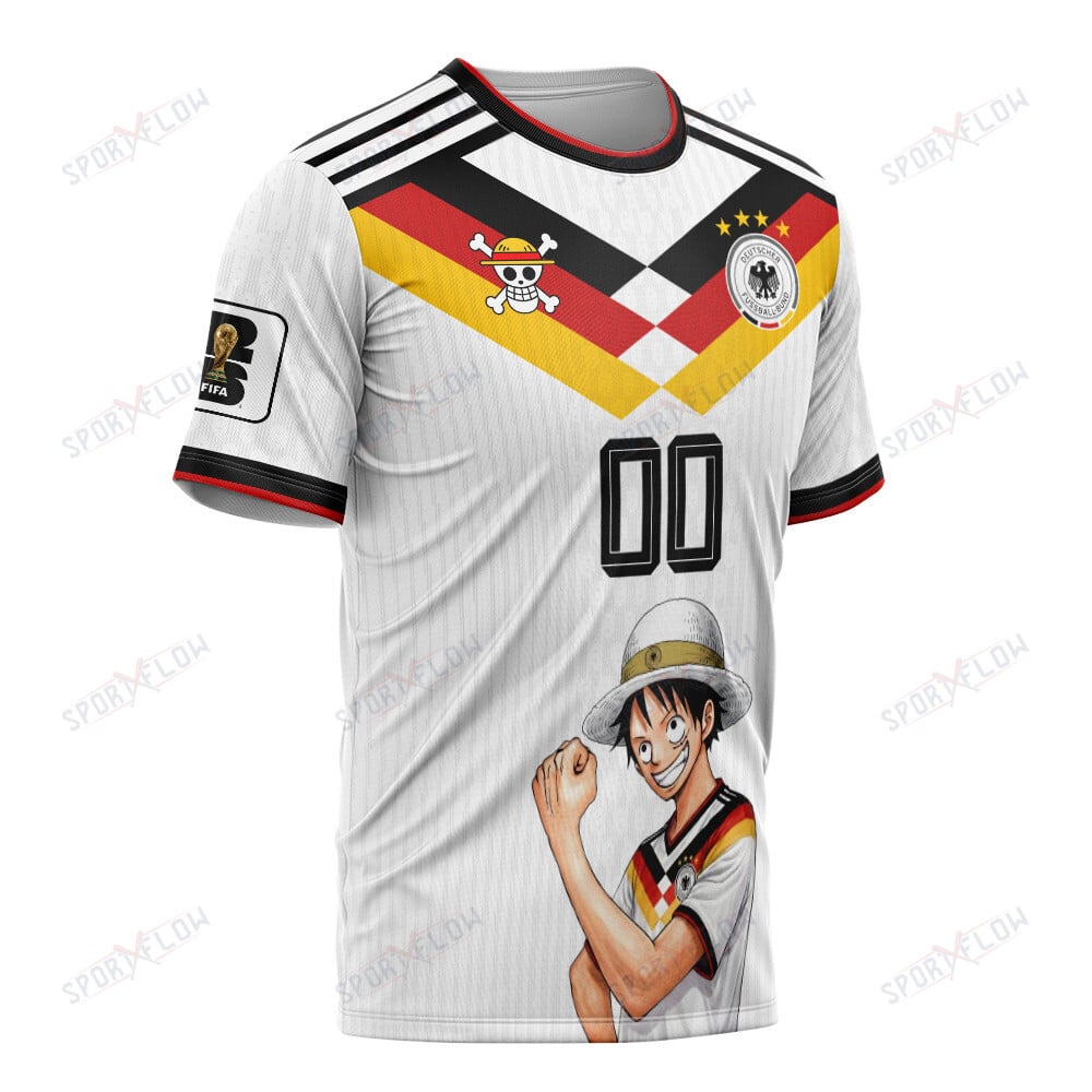 Germany X Op Straw Hat Maestro Captain World Cup 2026 All Over Print Jersey Shirt Hoodie - Image 2