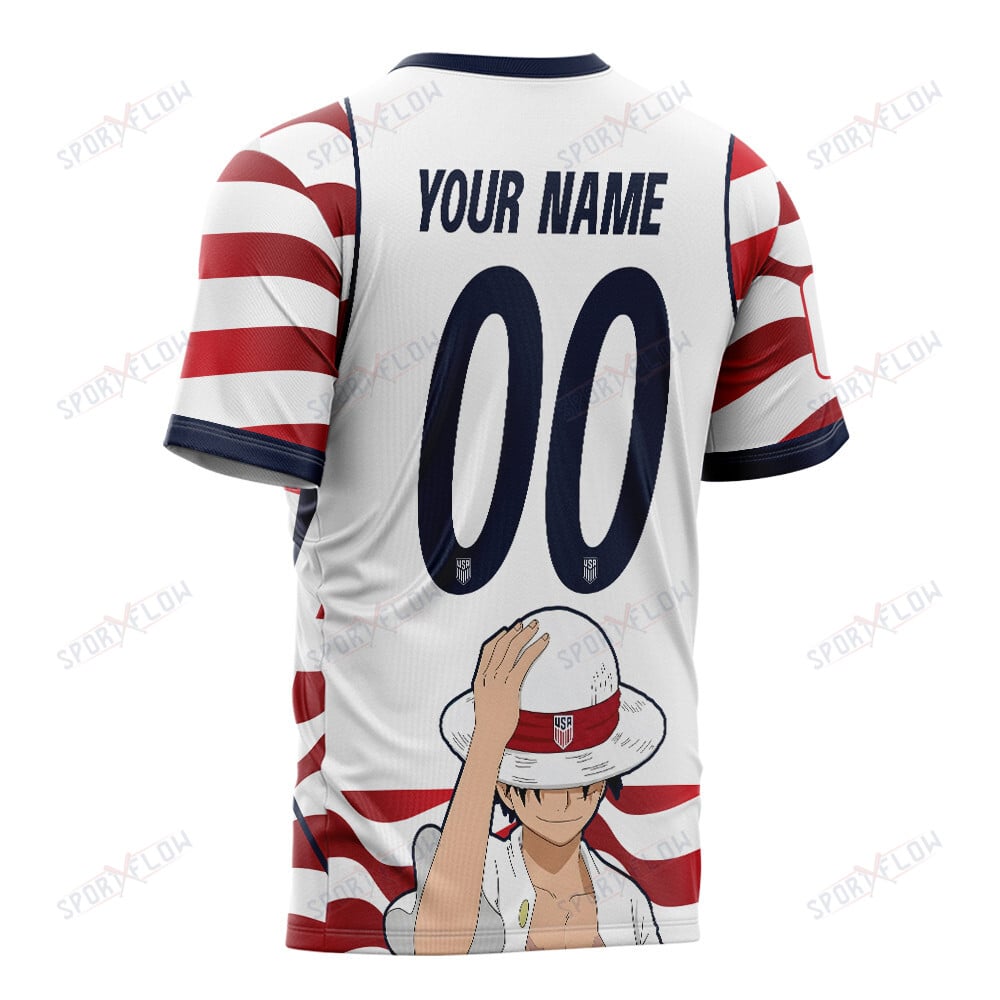Usa X Op Straw Hat Liberty Captain World Cup 2026 All Over Print Jersey Shirt Hoodie - Image 3