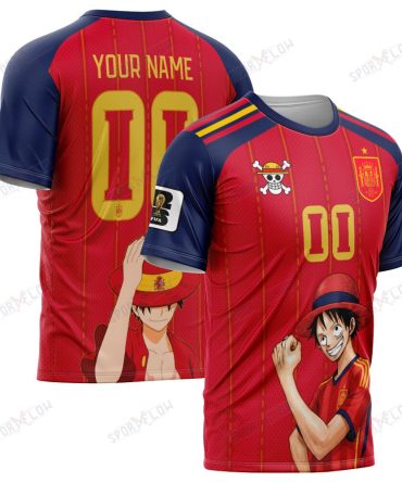 Spain X Op Straw Hat Matador Captain World Cup 2026 All Over Print Jersey Shirt Hoodie