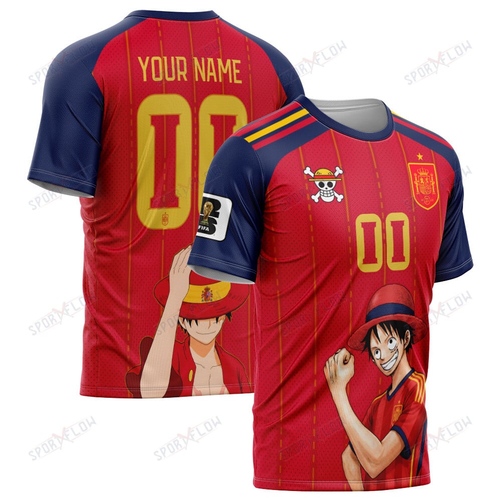 Spain X Op Straw Hat Matador Captain World Cup 2026 All Over Print Jersey Shirt Hoodie