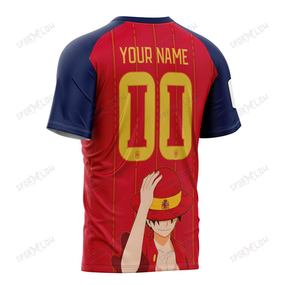 Spain X Op Straw Hat Matador Captain World Cup 2026 All Over Print Jersey Shirt Hoodie - Image 3