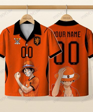 Netherlands X Op Straw Hat Oranje Captain World Cup 2026 Hawaiian Shirt