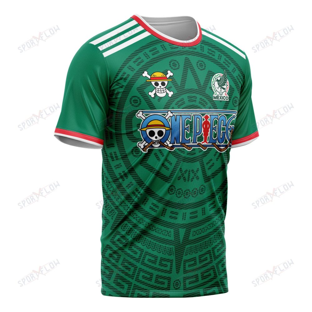Mexico X Op Straw Hat El Tri Era World Cup 2026 All Over Print Jersey Shirt Hoodie - Image 2