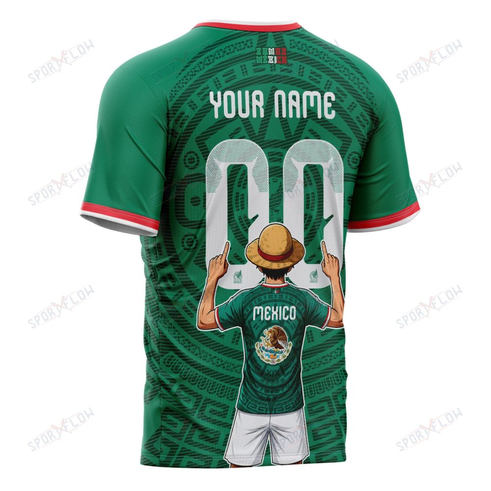Mexico X Op Straw Hat El Tri Era World Cup 2026 All Over Print Jersey Shirt Hoodie - Image 3