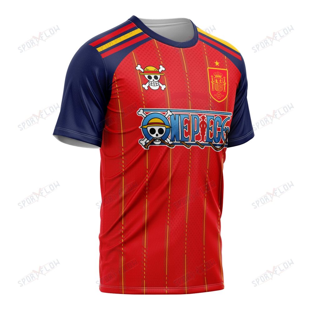 Spain X Op Straw Hat La Roja Era World Cup 2026 All Over Print Jersey Shirt Hoodie - Image 2