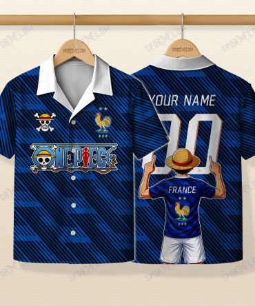 France X Op Straw Hat Les Bleus Era World Cup 2026 Hawaiian Shirt