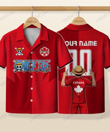 Canada X Op Straw Hat Les Rouges Era World Cup 2026 Hawaiian Shirt