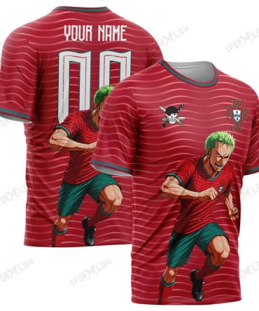 World Cup 2026 Portugal X Op Swordsman Striker Sprint All Over Print Jersey Shirt Hoodie