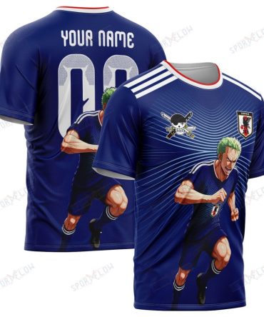 World Cup 2026 Japan X Op Swordsman Striker Sprint All Over Print Jersey Shirt Hoodie
