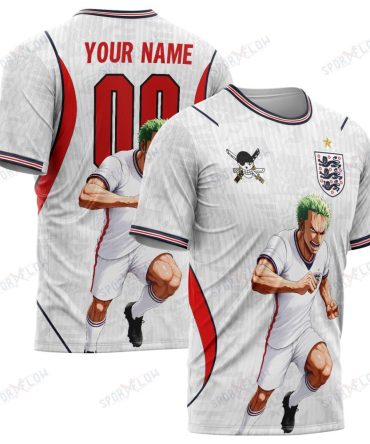 World Cup 2026 England X Op Swordsman Striker Sprint All Over Print Jersey Shirt Hoodie