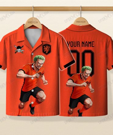 World Cup 2026 Netherlands X Op Swordsman Striker Sprint Hawaiian Shirt